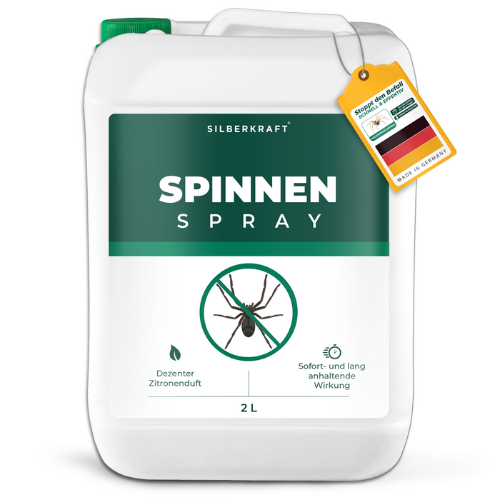 Spinnenspray - Anti Spinnen Mittel - Silberkraft