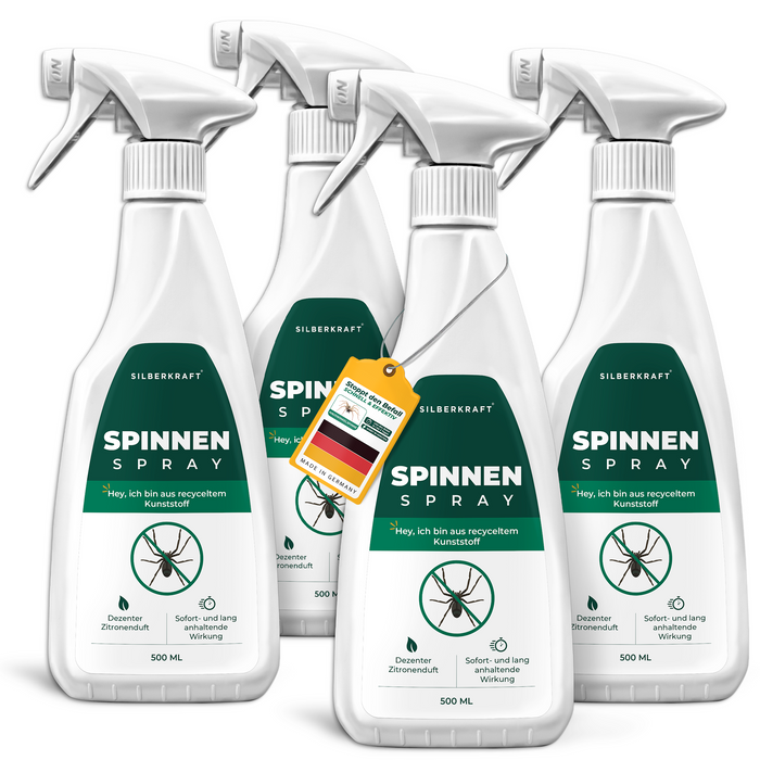 Spinnenspray - Anti Spinnen Mittel - Silberkraft