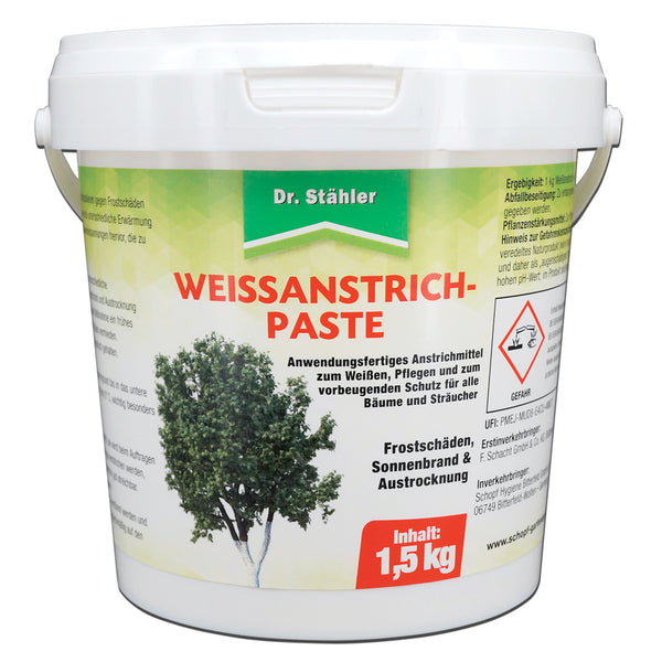 Effektiver Schutz für Bäume & Sträucher: Weißanstrich-Paste gegen Frostschäden - Silberkraft