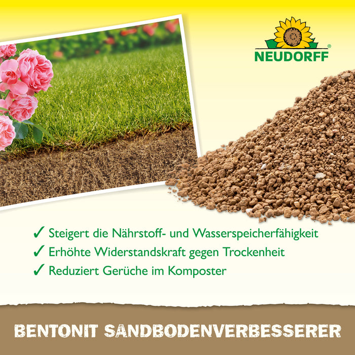 Neudorff Bentonit SandbodenVerbesserer - Silberkraft