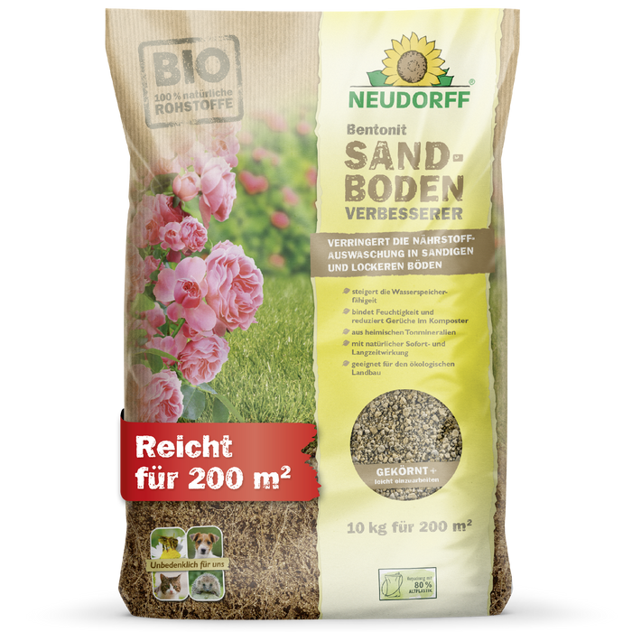 Neudorff Bentonit SandbodenVerbesserer - Silberkraft