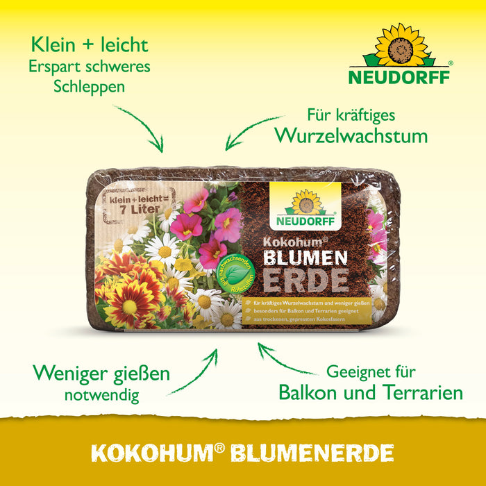Neudorff Kokohum BlumenErde - Silberkraft