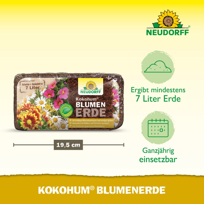 Neudorff Kokohum BlumenErde - Silberkraft
