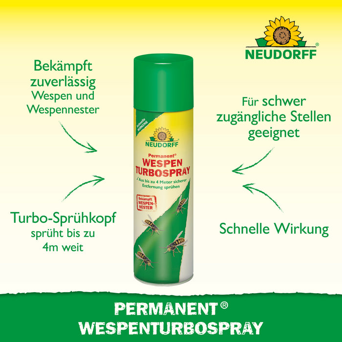 Neudorff Permanent WespenTURBOSpray - Silberkraft