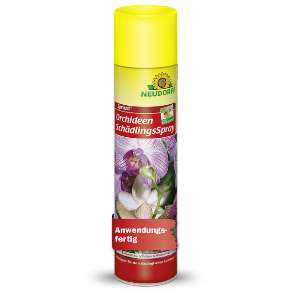 Neudorff Spruzit OrchideenSchädlingsSpray (auch gegen Thripse & Weiße Fliege) - Silberkraft