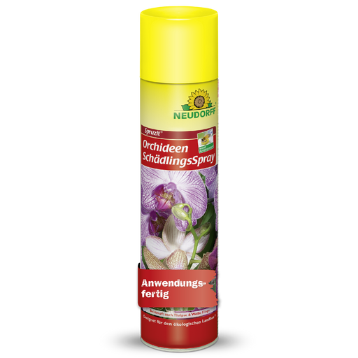 Neudorff Spruzit OrchideenSchädlingsSpray (auch gegen Thripse & Weiße Fliege) - Silberkraft