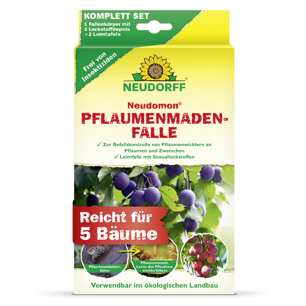 Neudorff Neudomon PflaumenmadenFalle - Silberkraft