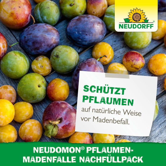Neudorff Neudomon PflaumenmadenFalle Nachfüllpack - Silberkraft