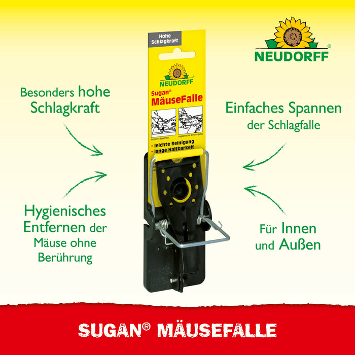 Neudorff Sugan MäuseFalle - Silberkraft
