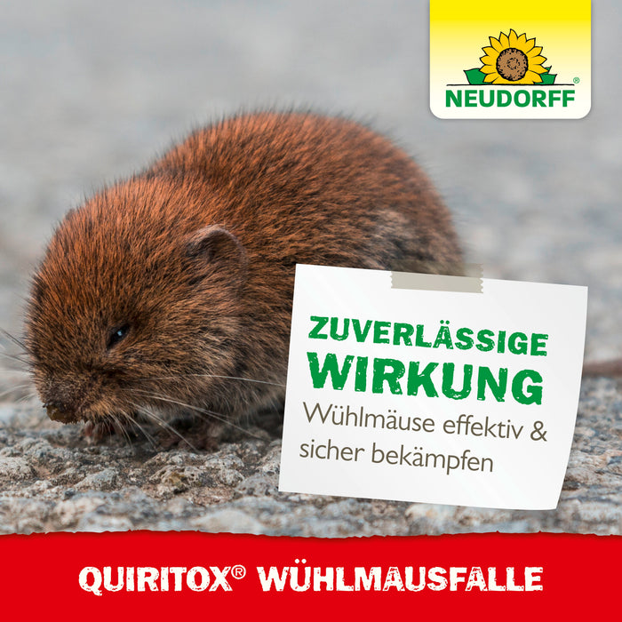 Neudorff Quiritox WühlmausFalle - Silberkraft