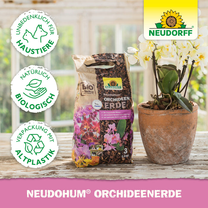 Neudorff NeudoHum OrchideenErde - Silberkraft