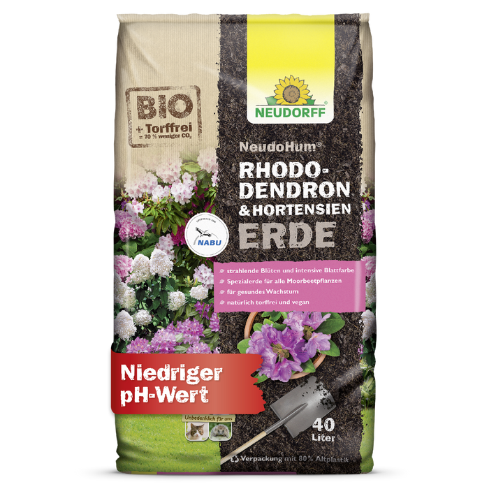Neudorff NeudoHum Rhododendron- und HortensienErde - Silberkraft