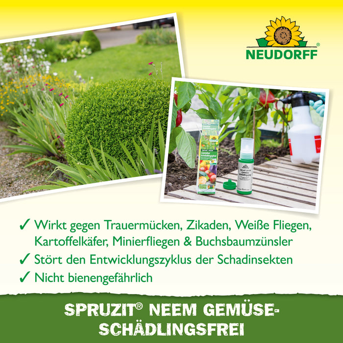 Neudorff Spruzit NEEM GemüseSchädlingsfrei - Silberkraft
