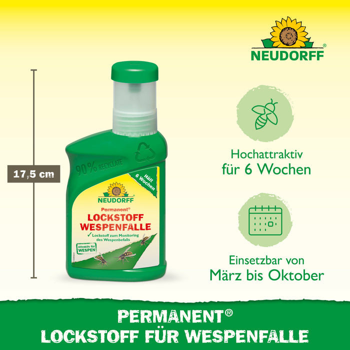 Neudorff Permanent Lockstoff WespenFalle - Silberkraft