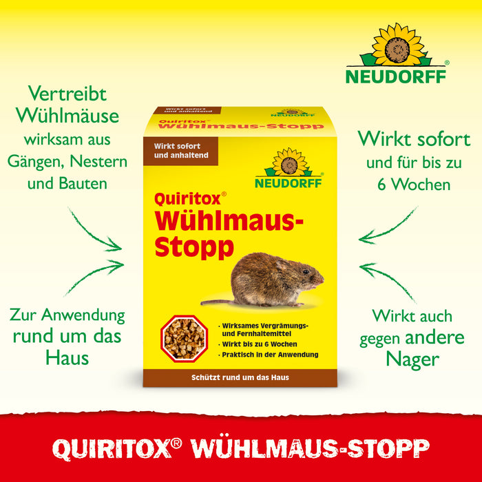 Neudorff Quiritox Wühlmaus-Stopp - Silberkraft