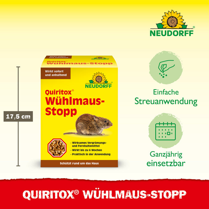 Neudorff Quiritox Wühlmaus-Stopp - Silberkraft