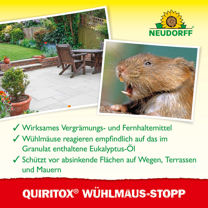 Neudorff Quiritox Wühlmaus-Stopp - Silberkraft