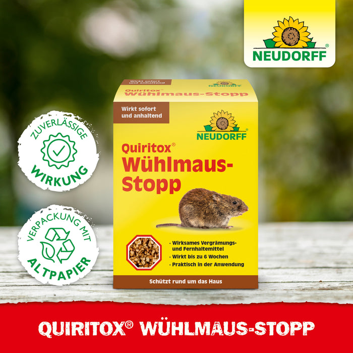 Neudorff Quiritox Wühlmaus-Stopp - Silberkraft