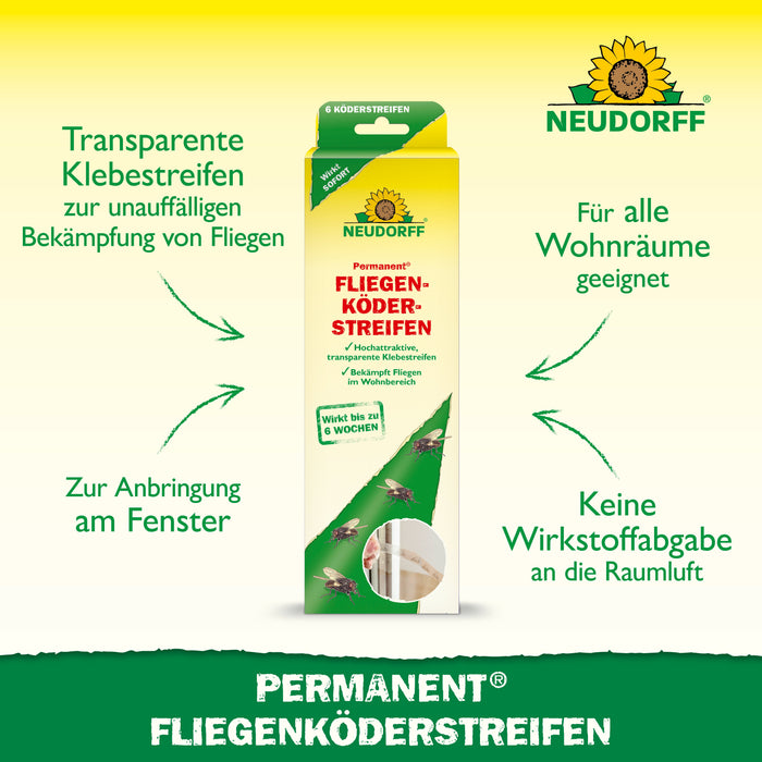 Neudorff Permanent FliegenköderStreifen - Silberkraft