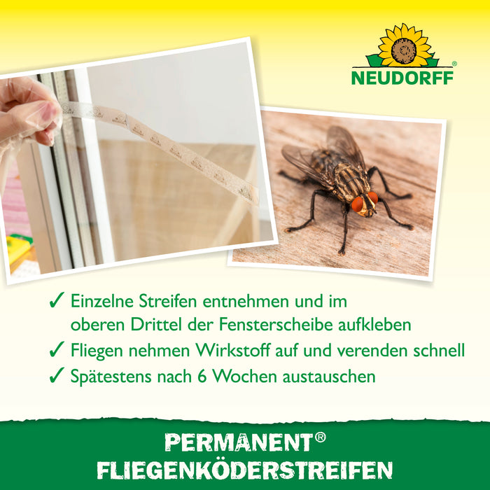 Neudorff Permanent FliegenköderStreifen - Silberkraft