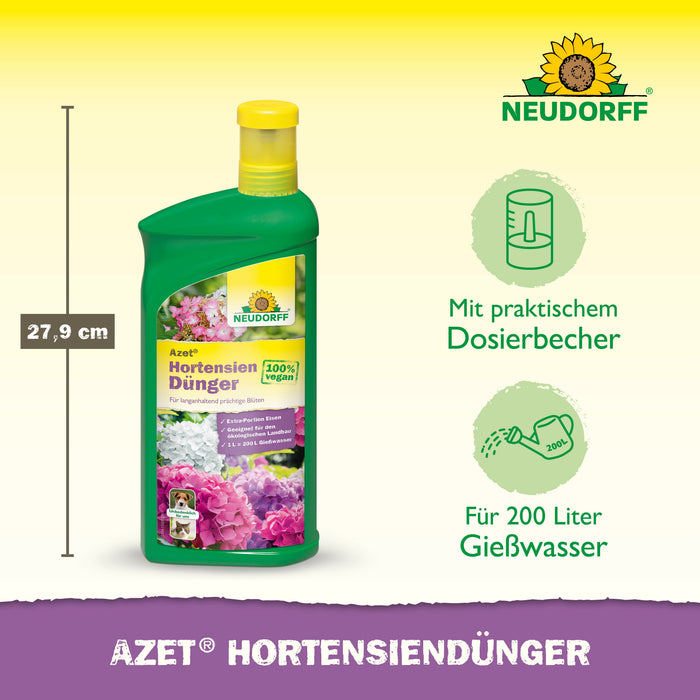 Neudorff Azet HortensienDünger (flüssig) - Silberkraft