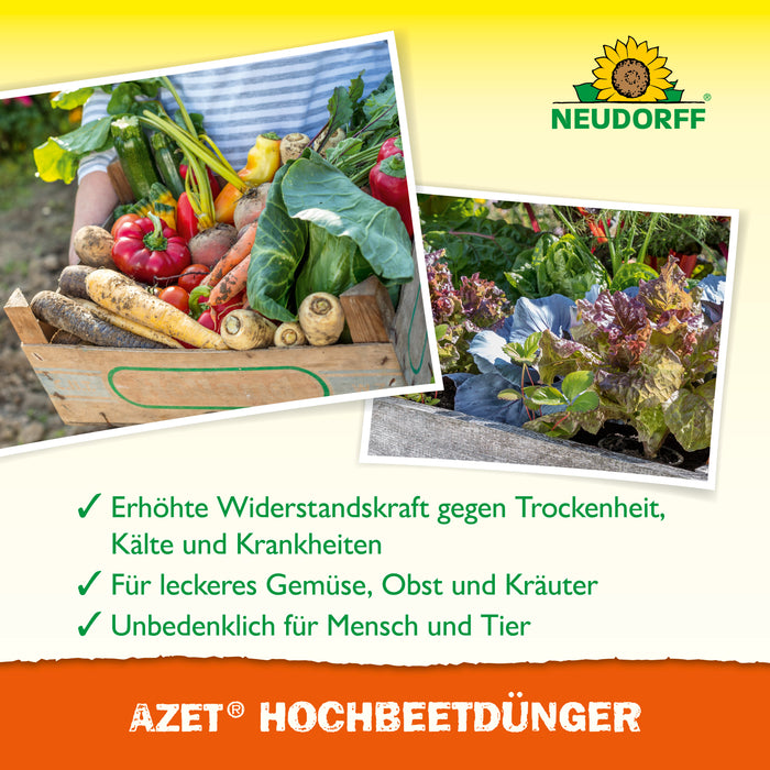 Neudorff Azet Hochbeet- & GemüseDünger - Silberkraft