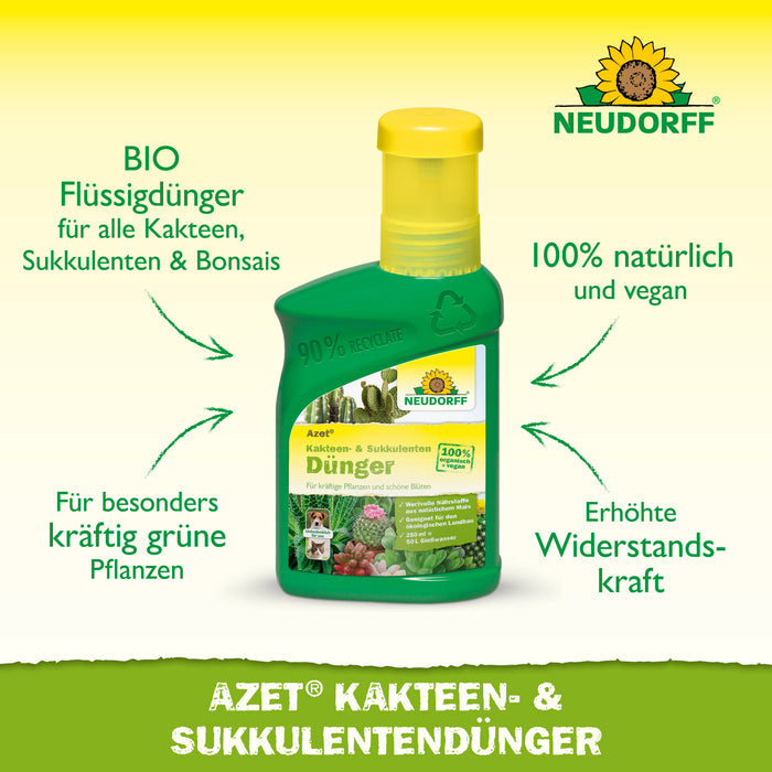 Neudorff Azet Kakteen- & SukkulentenDünger - Silberkraft