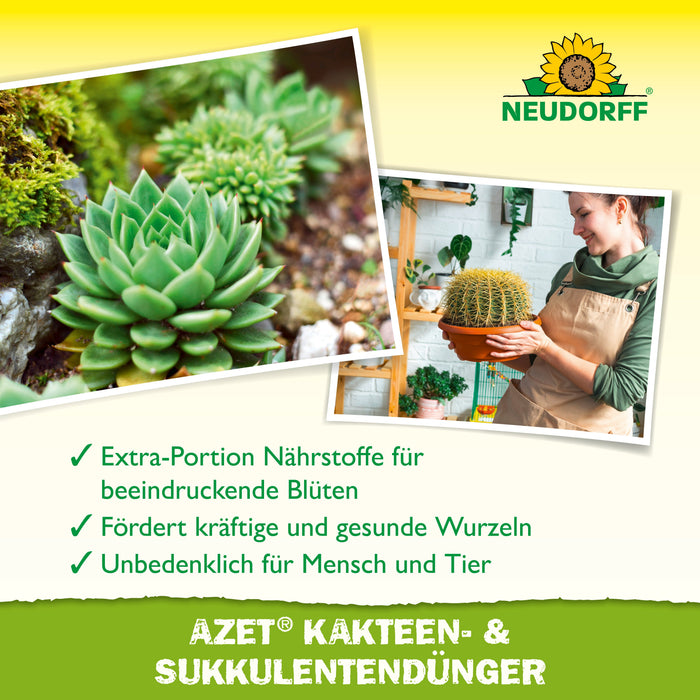 Neudorff Azet Kakteen- & SukkulentenDünger - Silberkraft