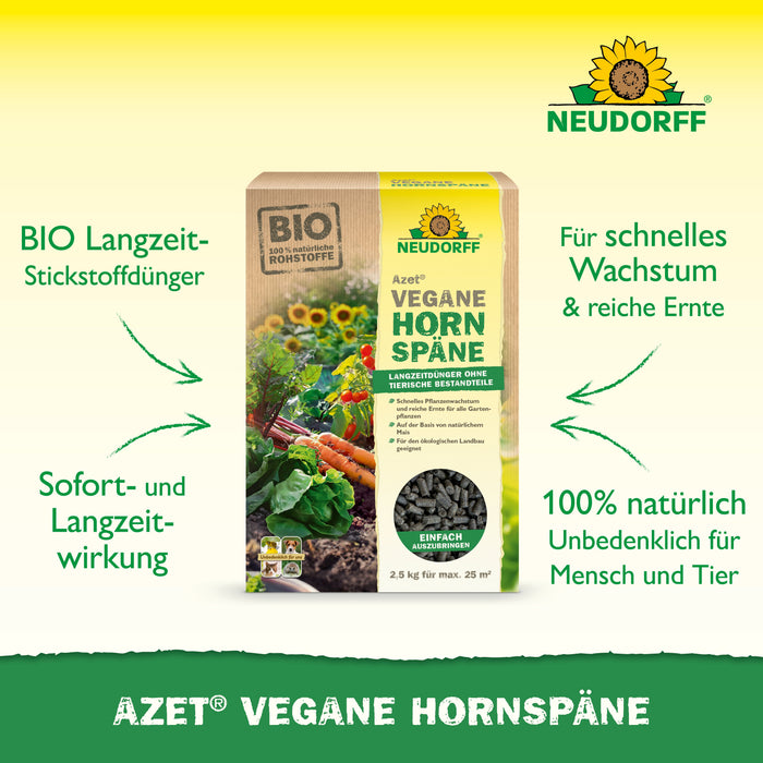 Neudorff Azet Vegane Hornspäne - Silberkraft