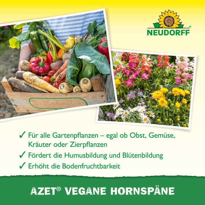Neudorff Azet Vegane Hornspäne - Silberkraft