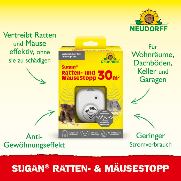 Neudorff Sugan Ratten- und MäuseStopp - Silberkraft