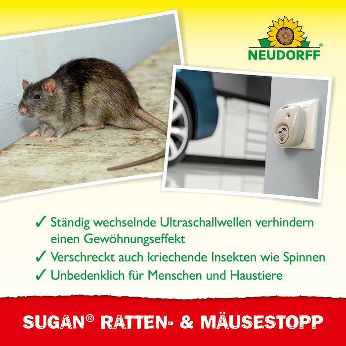 Neudorff Sugan Ratten- und MäuseStopp - Silberkraft