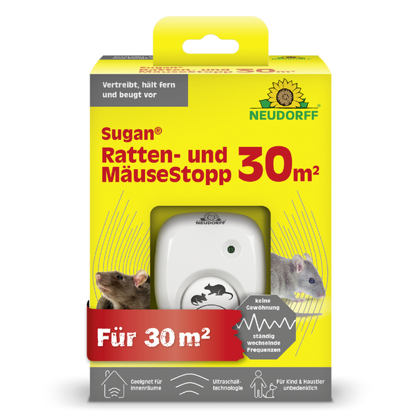 Neudorff Sugan Ratten- und MäuseStopp - Silberkraft