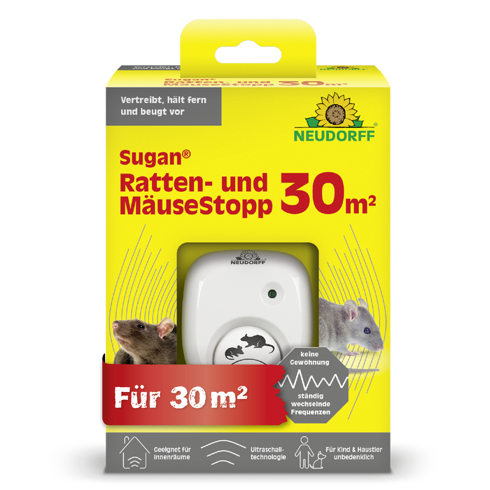 Neudorff Sugan Ratten- und MäuseStopp - Silberkraft