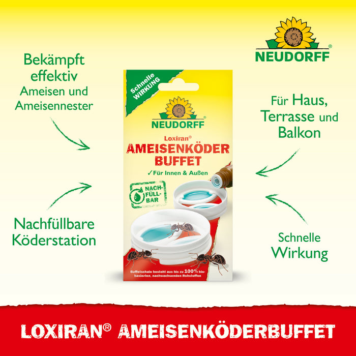 Neudorff Loxiran Ameisenköderbuffet - Silberkraft