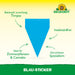 Neudorff Blau-Sticker - Silberkraft