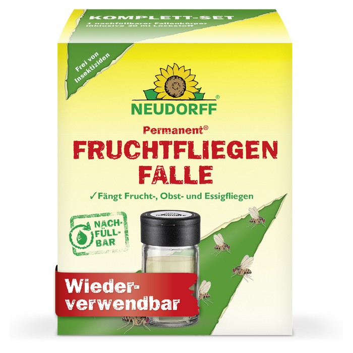 Neudorff Permanent FruchtfliegenFalle - Silberkraft