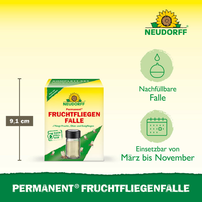 Neudorff Permanent FruchtfliegenFalle - Silberkraft