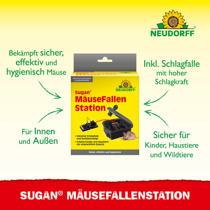 Neudorff Sugan MäuseFallenStation - Silberkraft