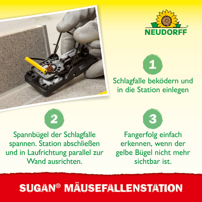 Neudorff Sugan MäuseFallenStation - Silberkraft