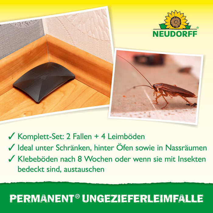 Neudorff Permanent UngezieferLeimFalle - Silberkraft