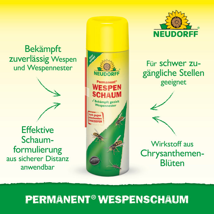Neudorff Permanent WespenSchaum - Silberkraft