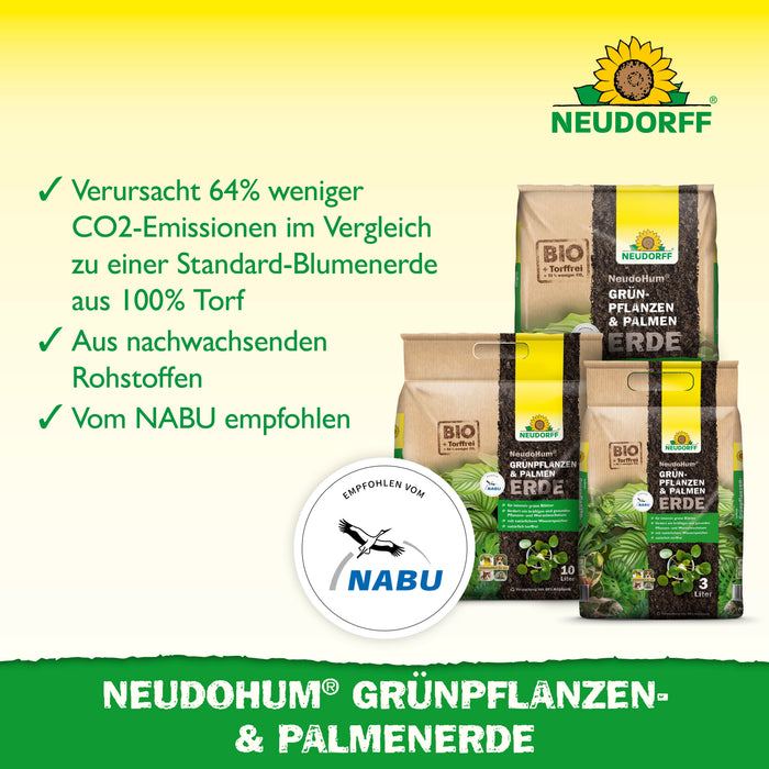 Neudorff NeudoHum Grünpflanzen- & PalmenErde - Silberkraft