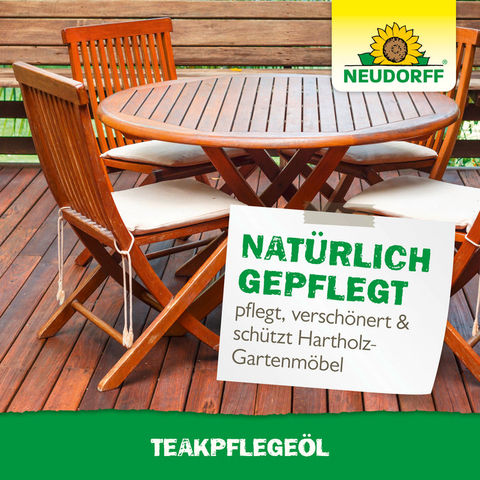 Neudorff TeakPflegeÖl - Silberkraft