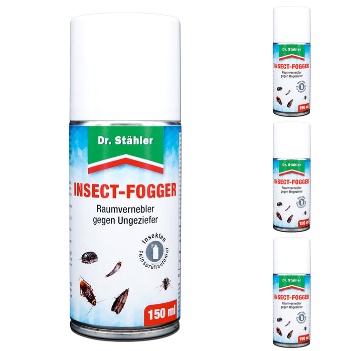 Insekten-Fogger: Raum-Vernebler-Automat gegen Ungeziefer wie Schaben, Käfer und Motten - Silberkraft