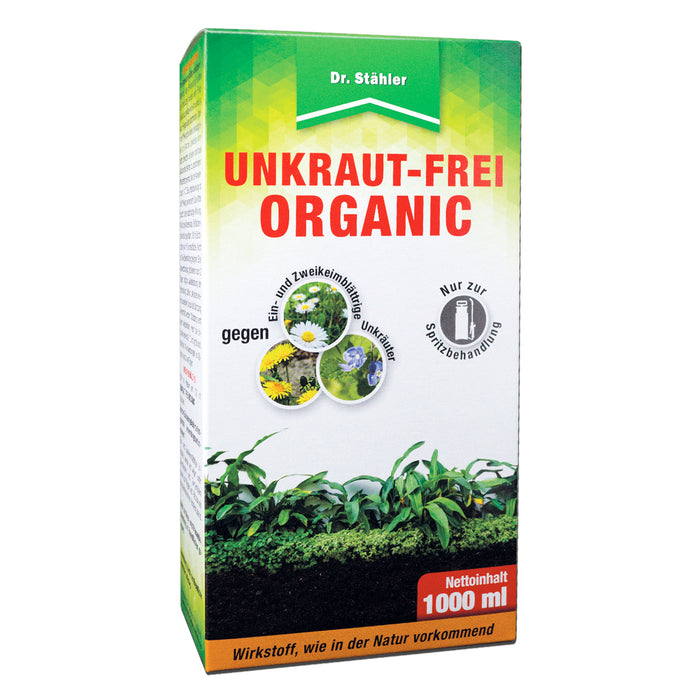 Unkraut-Frei Organic: Sprühmittel zur Unkrautbekämpfung für eine makellose Gartenlandschaft - Silberkraft