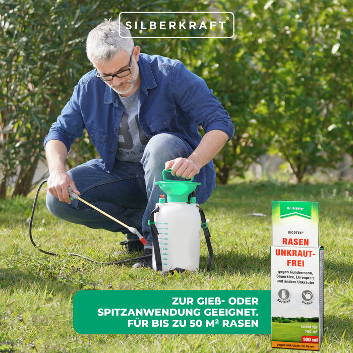 Dicotex Rasen Unkraut-Frei: Effektives Herbizid für einen makellosen Rasen - Silberkraft