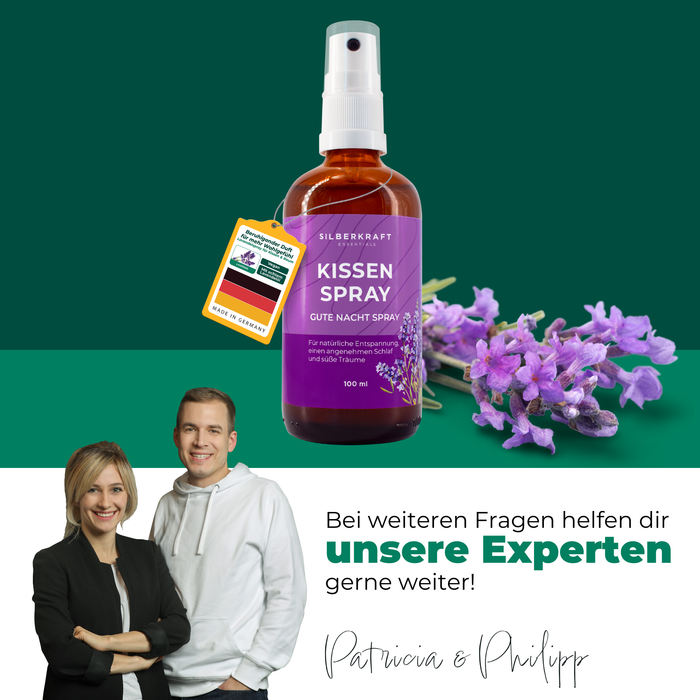 Lavendelspray Glas - Silberkraft