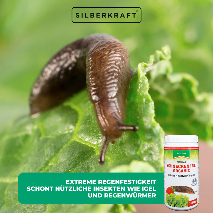 Schneckenfrei-Organic: Effektiver Schutz vor Schnecken im Garten - Silberkraft