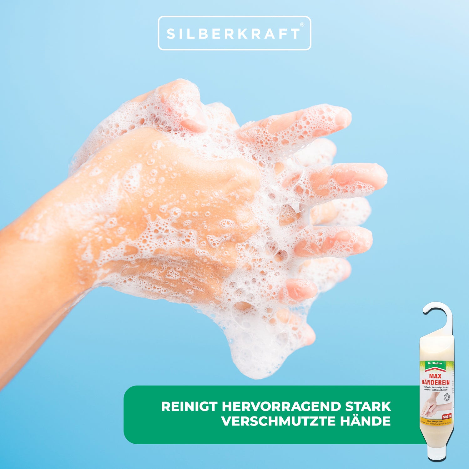 Max Hände-Rein: Hochwirksames Handreinigungsmittel mit Peeling-Effekt